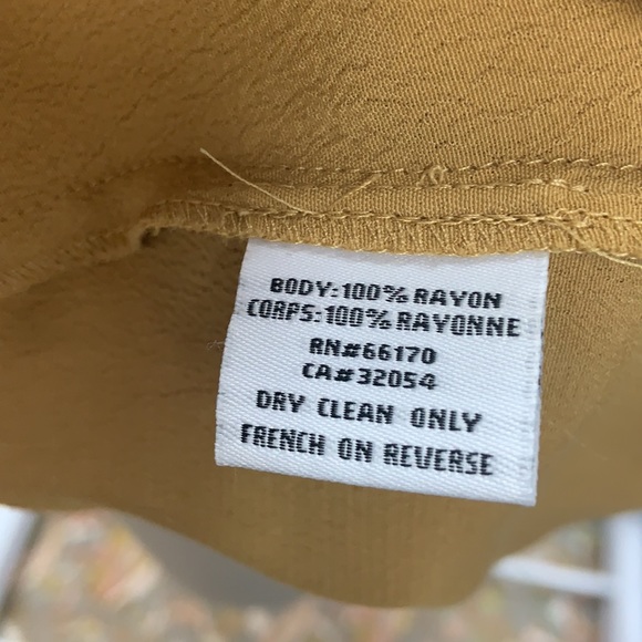 UO Kimchi Blue NWT Mustard Yellow dress - Picture 9 of 9